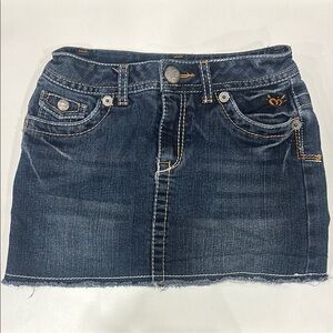 Justice Blue Denim Skirt for Kids